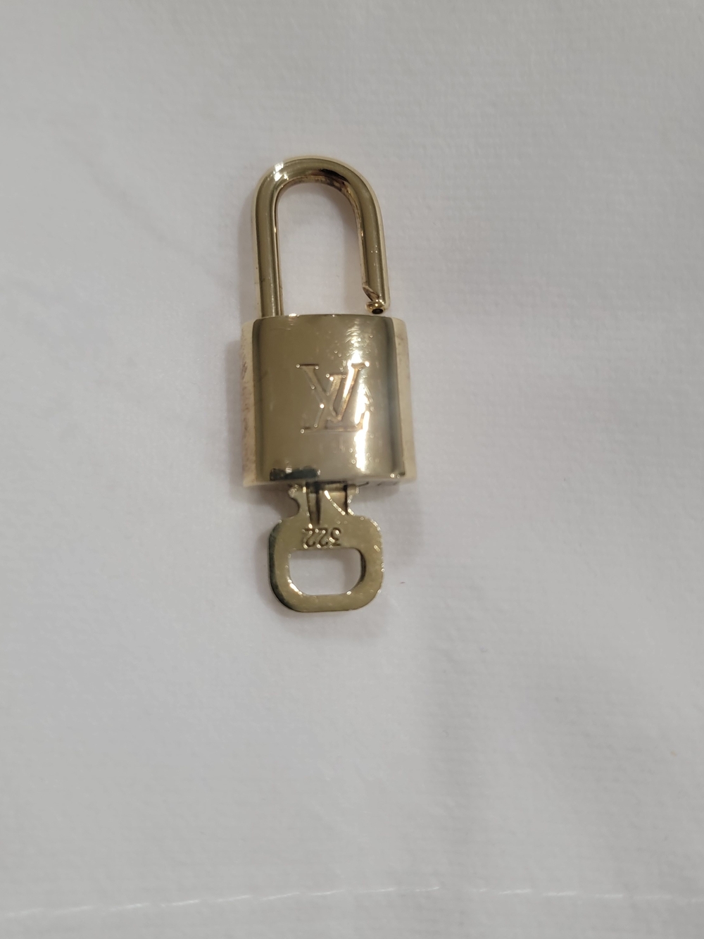Louis Vuitton Gold Padlock with Key - Picture 5 of 6